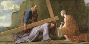 十字架を運ぶキリスト、1651年